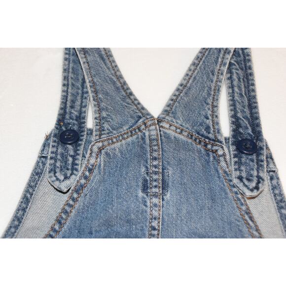 Gap Kids Denim Overall Shorts, NWT, Large Size 10, Medium Blue - Picture 6 of 6
